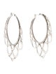 John Hardy Naga Large Lace Hoop Earrings