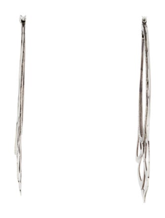 John Hardy Naga Large Lace Hoop Earrings