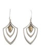 John Hardy Two-Tone Chandelier Earrings