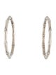 John Hardy Medium Bamboo Hoop Earrings