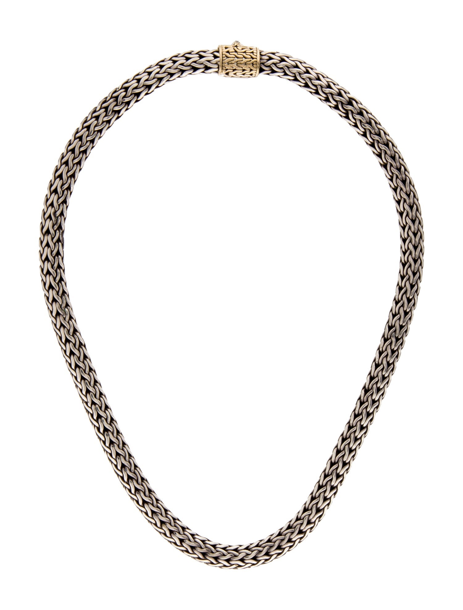 John Hardy Two-Tone Wheat Necklace
