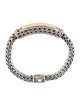 John Hardy Two-Tone Classic Chain Hammered Station Bracelet