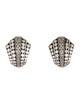 John Hardy Diamond Dot Clip-On Earrings