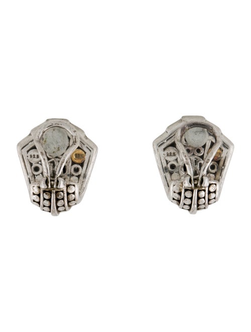 John Hardy Diamond Dot Clip-On Earrings