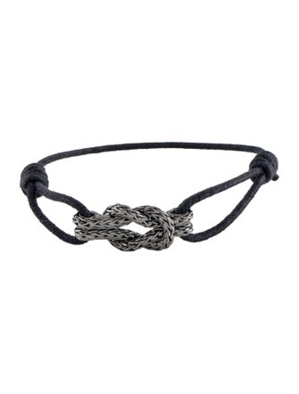 John Hardy Classic Chain Love Knot Station Cord Bracelet