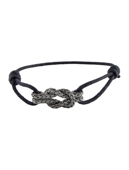 John Hardy Classic Chain Love Knot Station Cord Bracelet