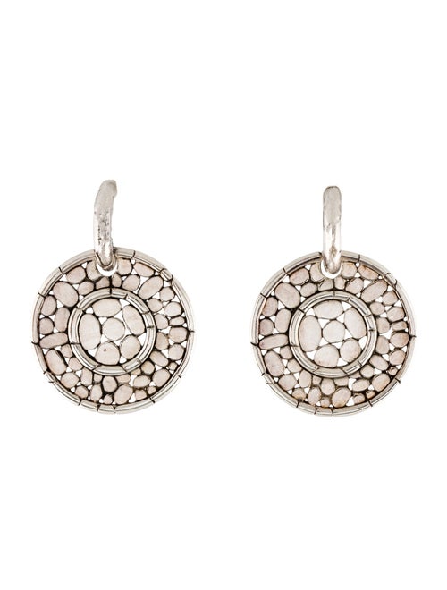 John Hardy Kali Disc Drop Earrings