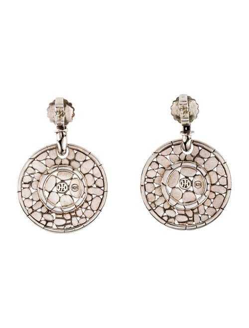 John Hardy Kali Disc Drop Earrings