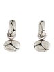 John Hardy Kali Oval Pebble Drop Earrings