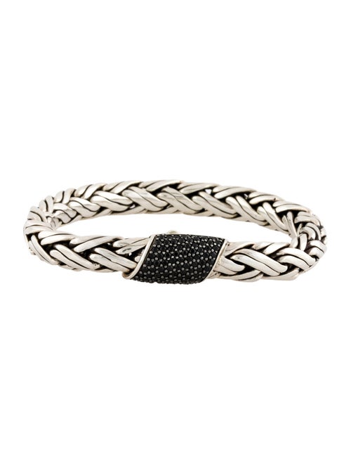 John Hardy Sapphire Woven Chain Bracelet