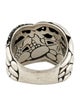 John Hardy Sapphire Kali Pebble Crossover Ring