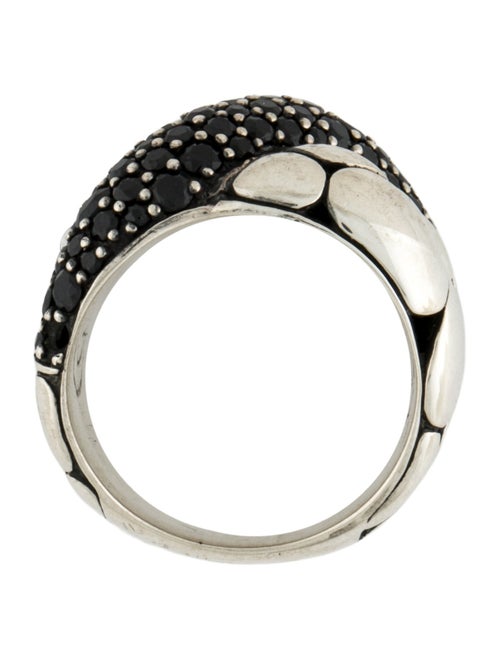 John Hardy Sapphire Kali Pebble Crossover Ring