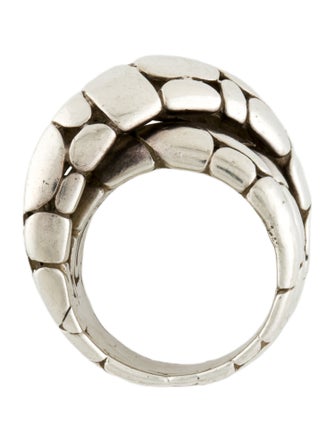 John Hardy Kali Dotted Twist Overlap Ring
