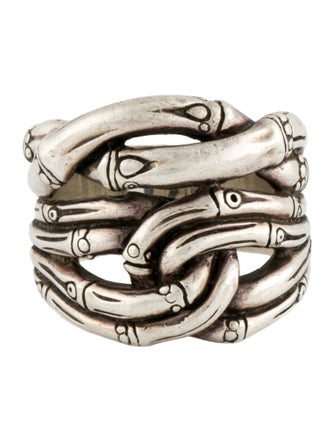 John Hardy Bamboo Knot Cocktail Ring