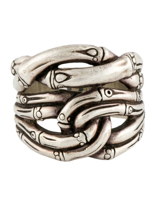 John Hardy Bamboo Knot Cocktail Ring