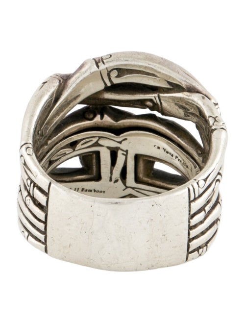 John Hardy Bamboo Knot Cocktail Ring