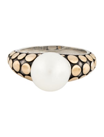 John Hardy Pearl Dot Ring