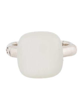 John Hardy Moonstone Square Cocktail Ring