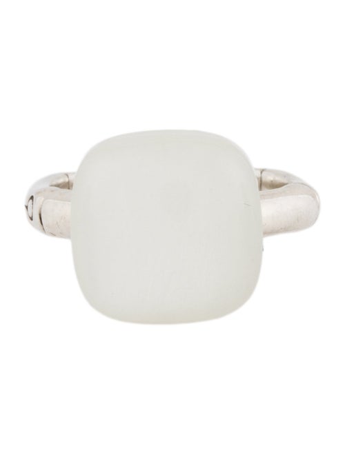 John Hardy Moonstone Square Cocktail Ring