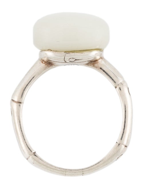 John Hardy Moonstone Square Cocktail Ring