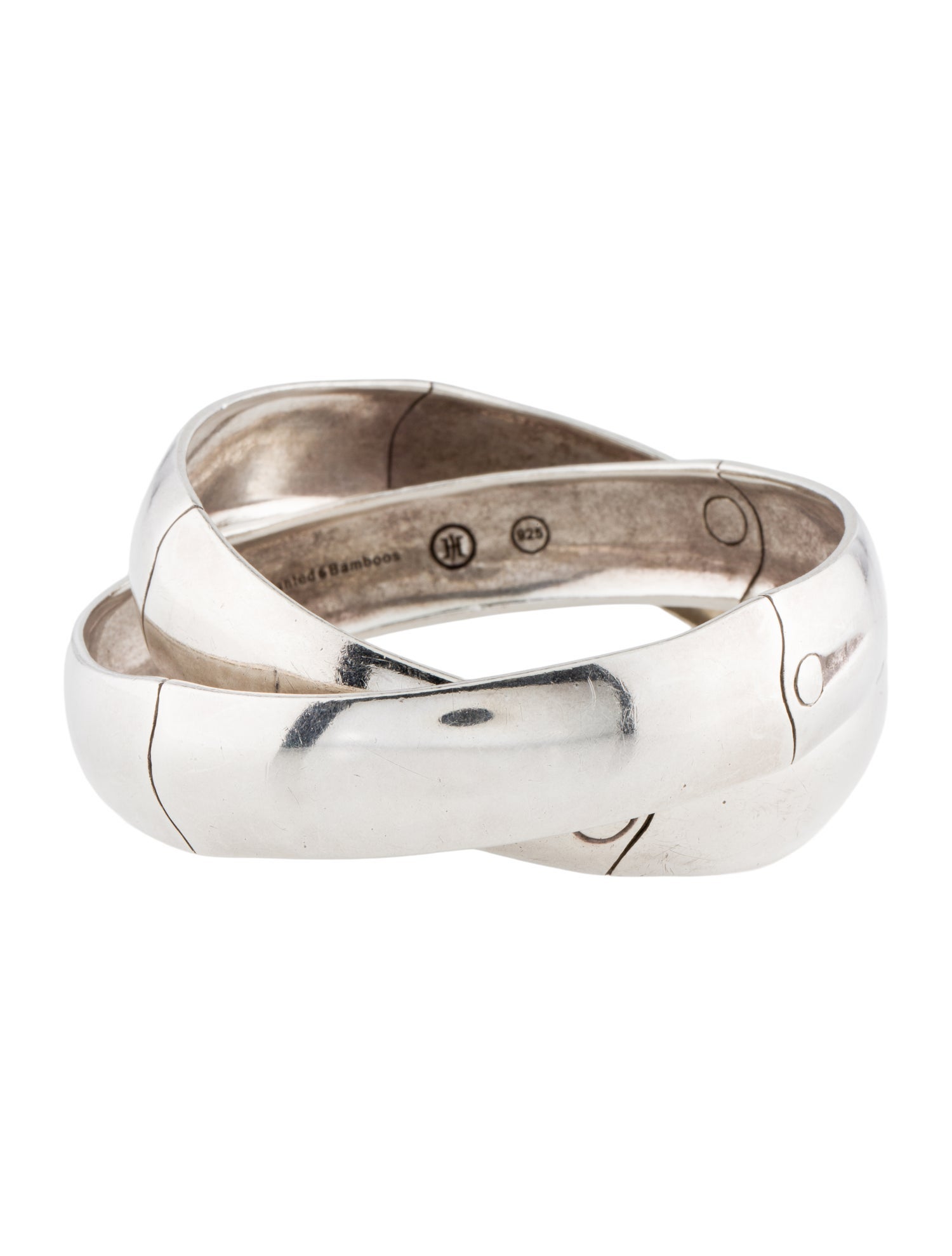 John Hardy Interlocking Bamboo Bangle