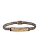 John Hardy Two-ToneClassic Chain Black Sapphire Slim Station Bracelet