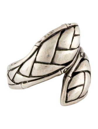 John Hardy Bamboo Leaf Bypass Ring