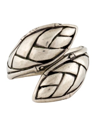 John Hardy Bamboo Leaf Bypass Ring