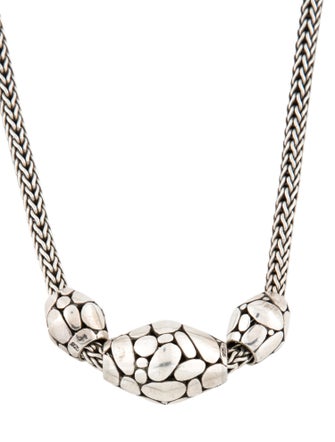 John Hardy Kali Elliptical Bead Trio Necklace