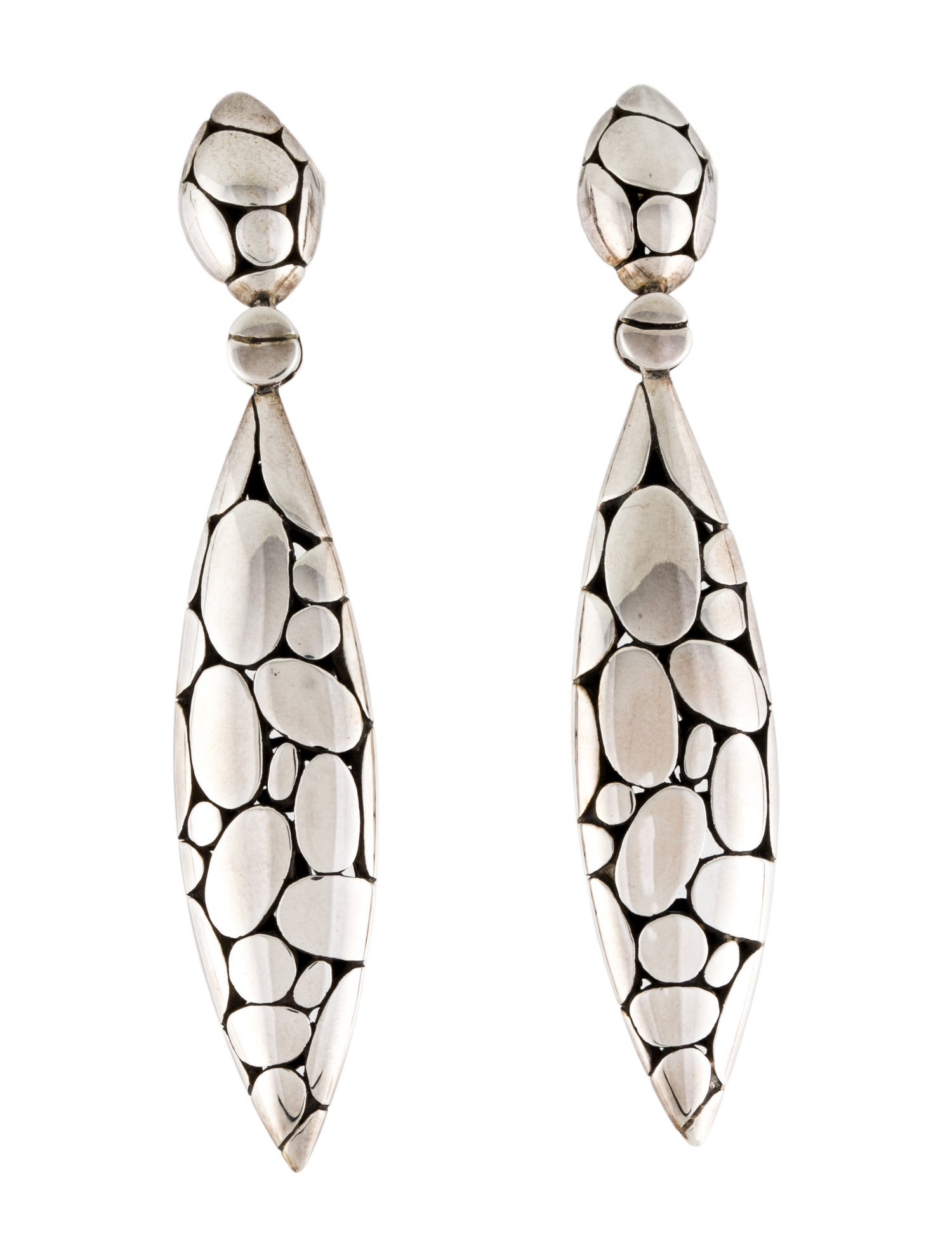 John Hardy Kali Marquis Drop Earrings