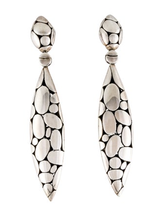 John Hardy Kali Marquis Drop Earrings