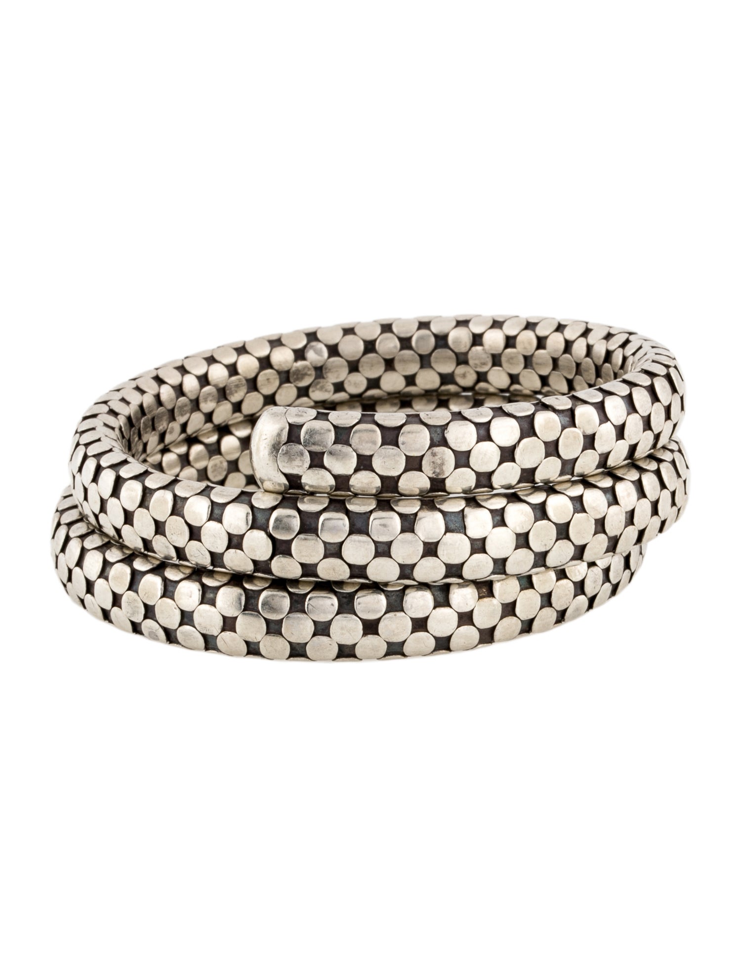 John Hardy Dot Coil Bracelet