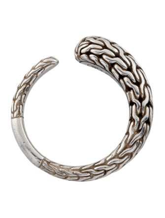 John Hardy Classic Chain Bypass Snake Ring