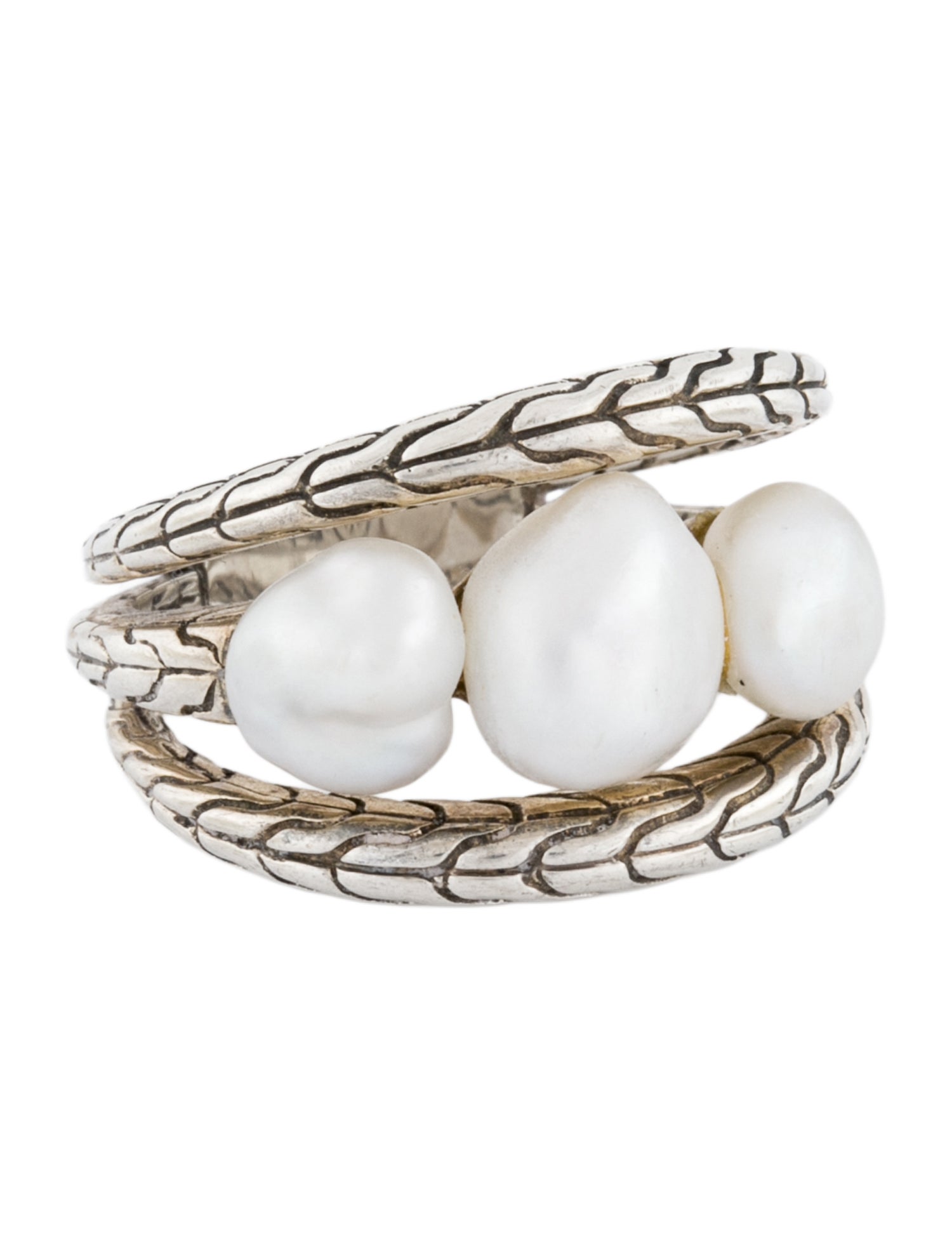 John Hardy Pearl Classic Chain Band
