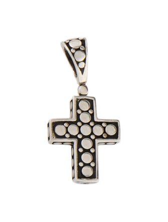 John Hardy Dot Cross Pendant