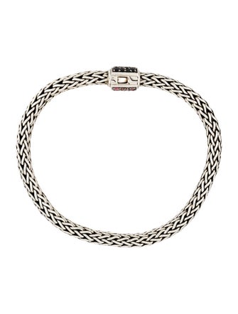 John Hardy Sapphire & Tourmaline Reversible Icon Bracelet