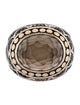 John Hardy Naga Smoky Quartz Cocktail Ring