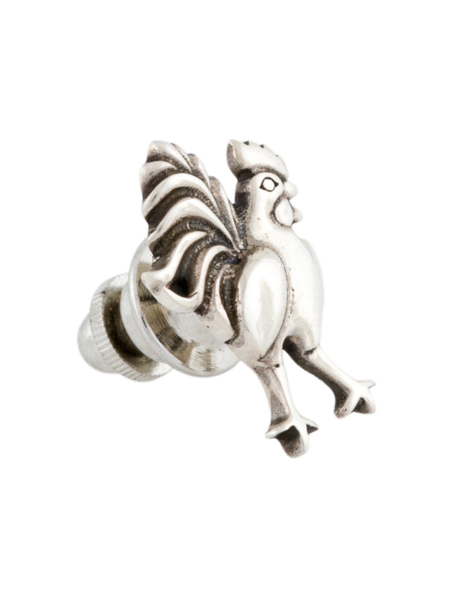 John Hardy Rooster Zodiac Lapel Pin