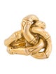 John Hardy 18K Bamboo Knot Cocktail Ring