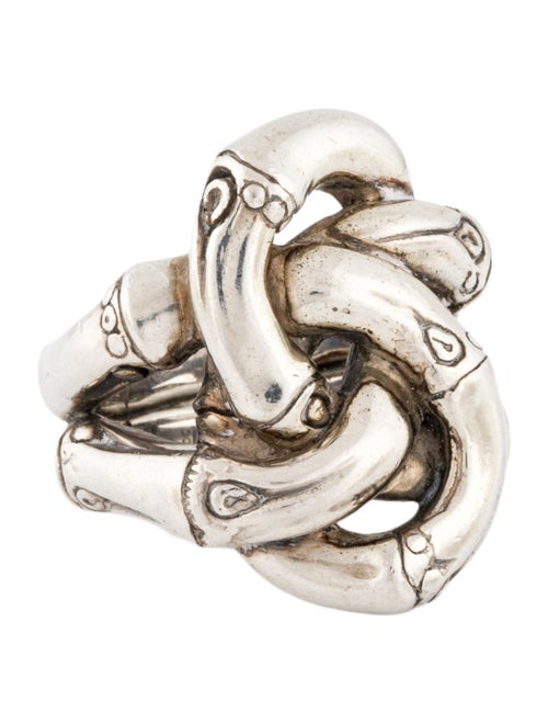 John Hardy Bamboo Knot Cocktail Ring