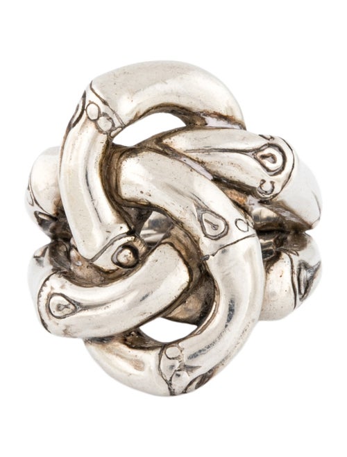 John Hardy Bamboo Knot Cocktail Ring