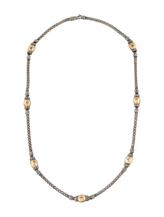 John Hardy Two-Tone Palu Station Necklace