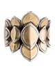 John Hardy Two-Tone Large Dragon Scale Saddle Ring