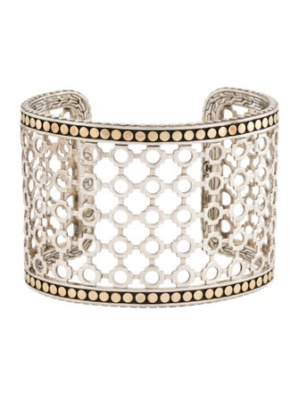 John Hardy Two-Tone Dot Cuff Bracelet
