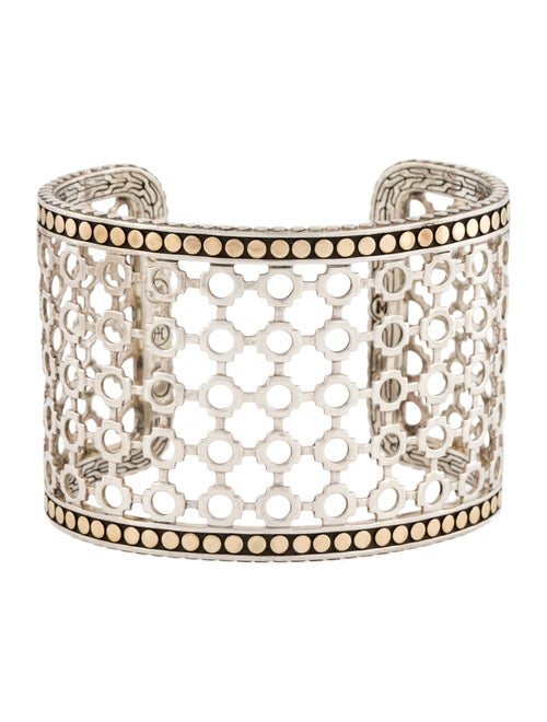 John Hardy Two-Tone Dot Cuff Bracelet