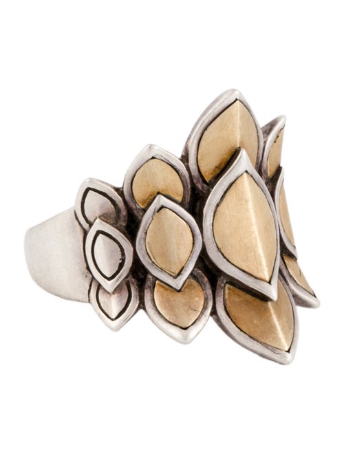 John Hardy Two-Tone Legends Naga Saddle Ring