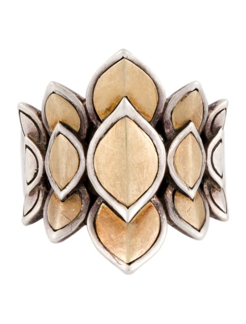 John Hardy Two-Tone Legends Naga Saddle Ring