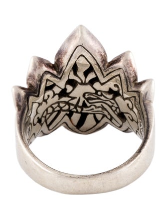 John Hardy Two-Tone Legends Naga Saddle Ring