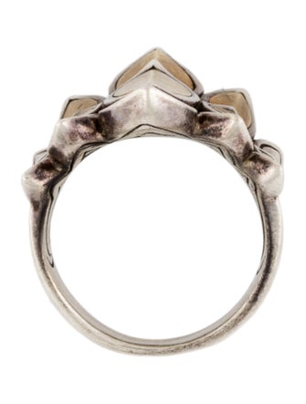 John Hardy Two-Tone Legends Naga Saddle Ring