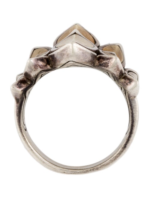 John Hardy Two-Tone Legends Naga Saddle Ring